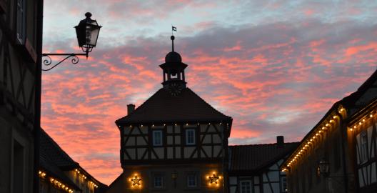 Sonnenuntergang in Königsberg