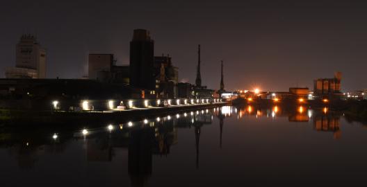 Nachts im Bayernhafen