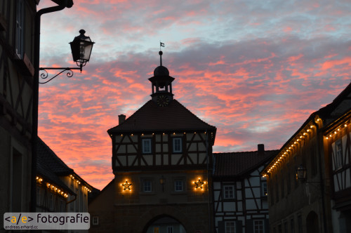 Sonnenuntergang in Königsberg