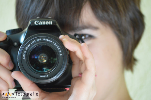 Die Fotografierende fotografiert