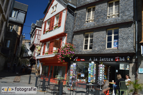 In den Straßen von Morlaix
