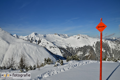 Hochplatte im Winter